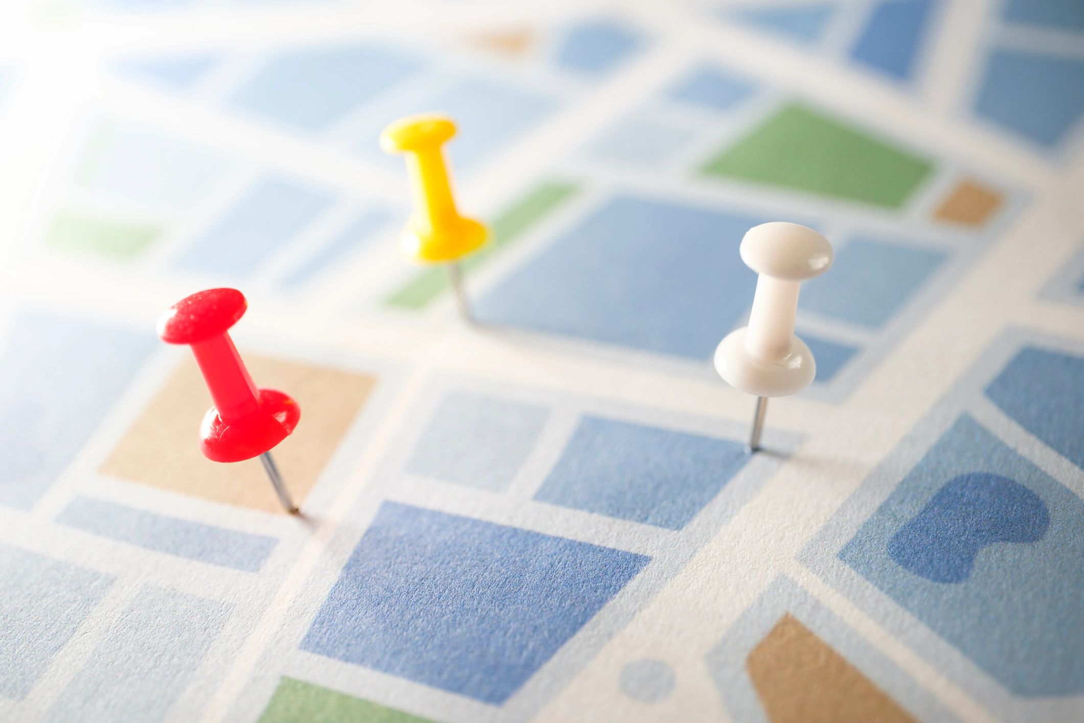 Planning materials and map for logistics coordination